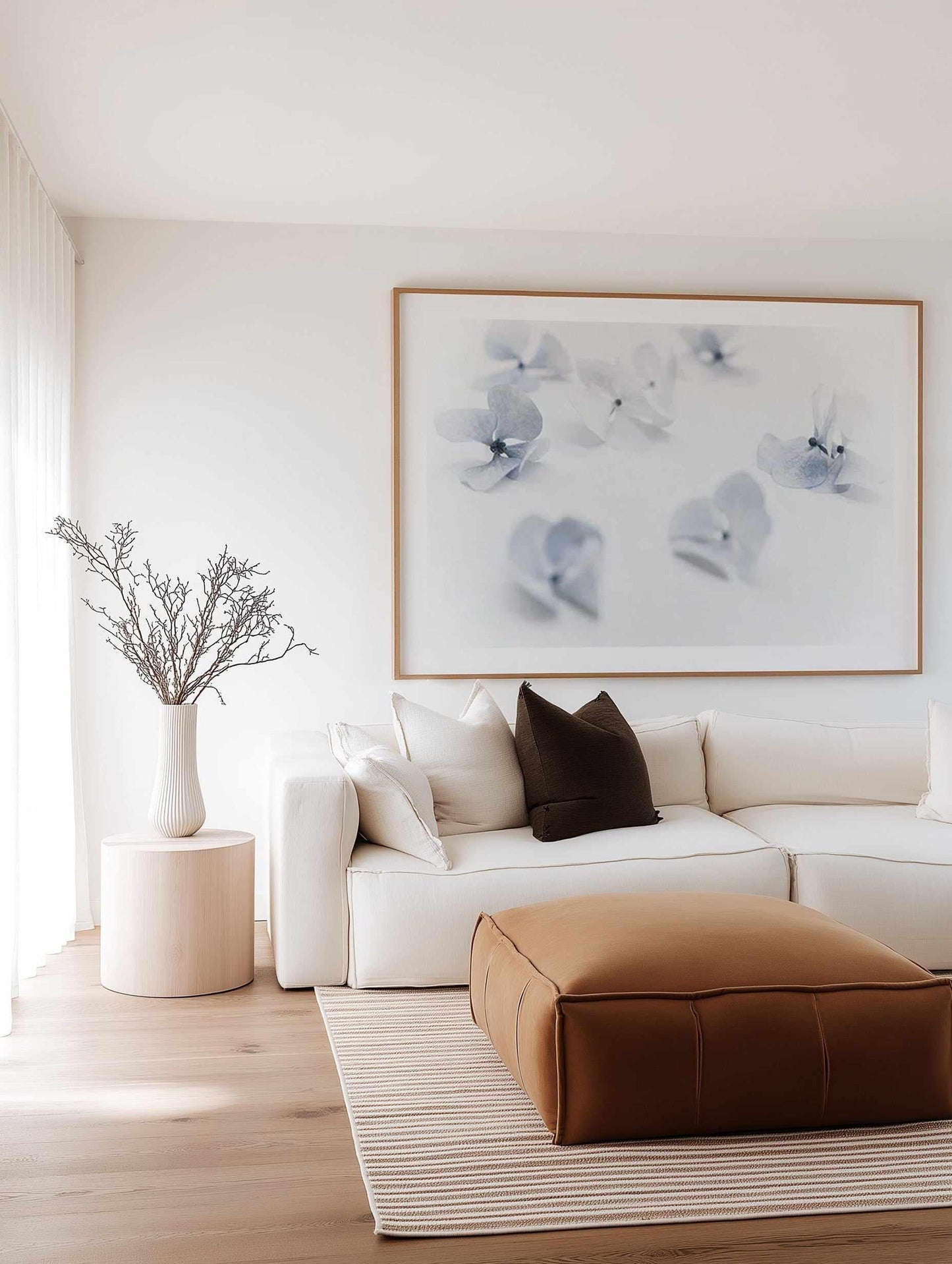 Droplets | Hydrangea I Art Print
