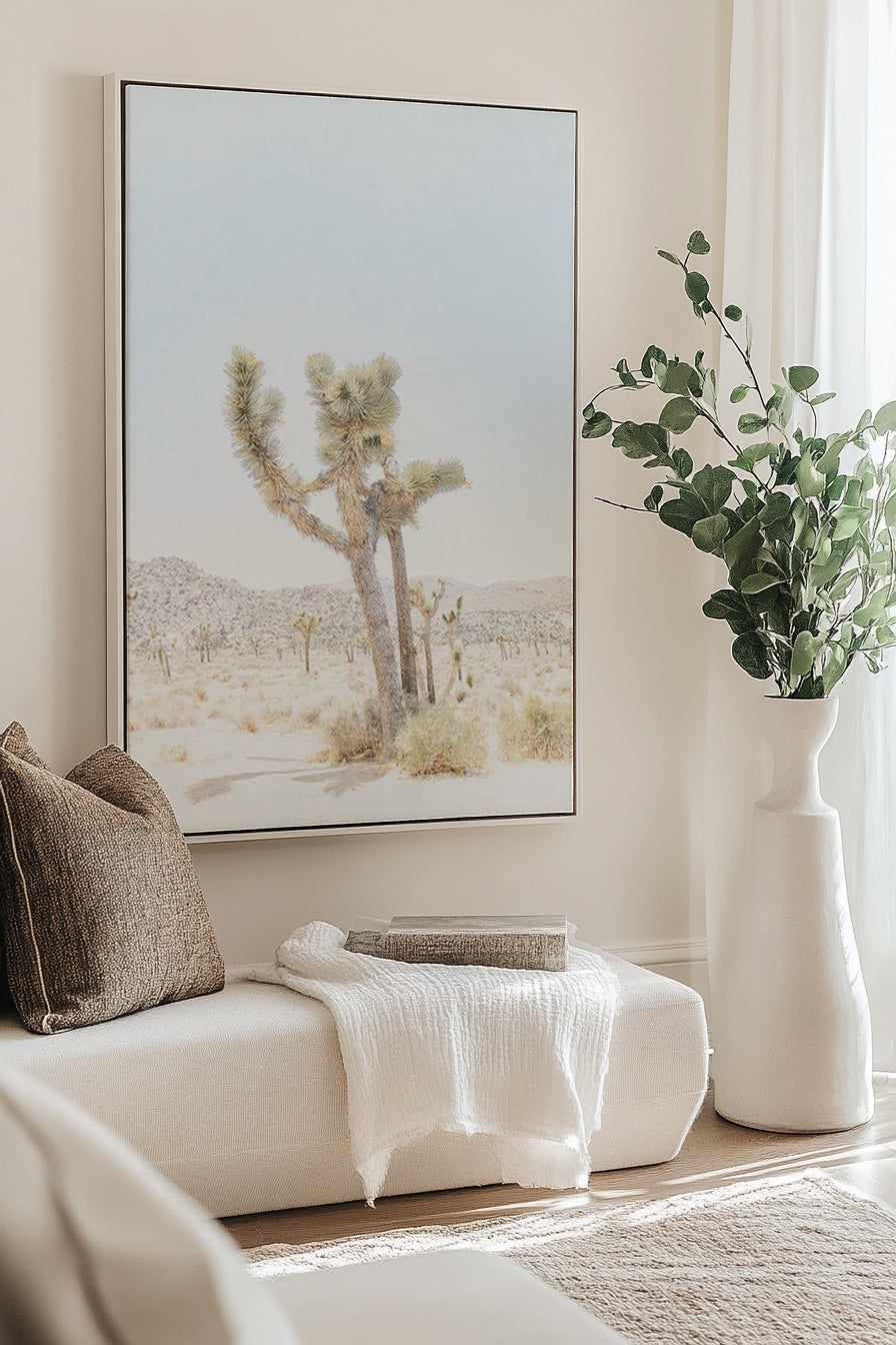Joshua Tree V | Framed Canvas Art Print