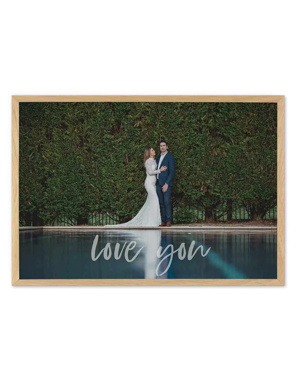 Your Photo & Text Art Print