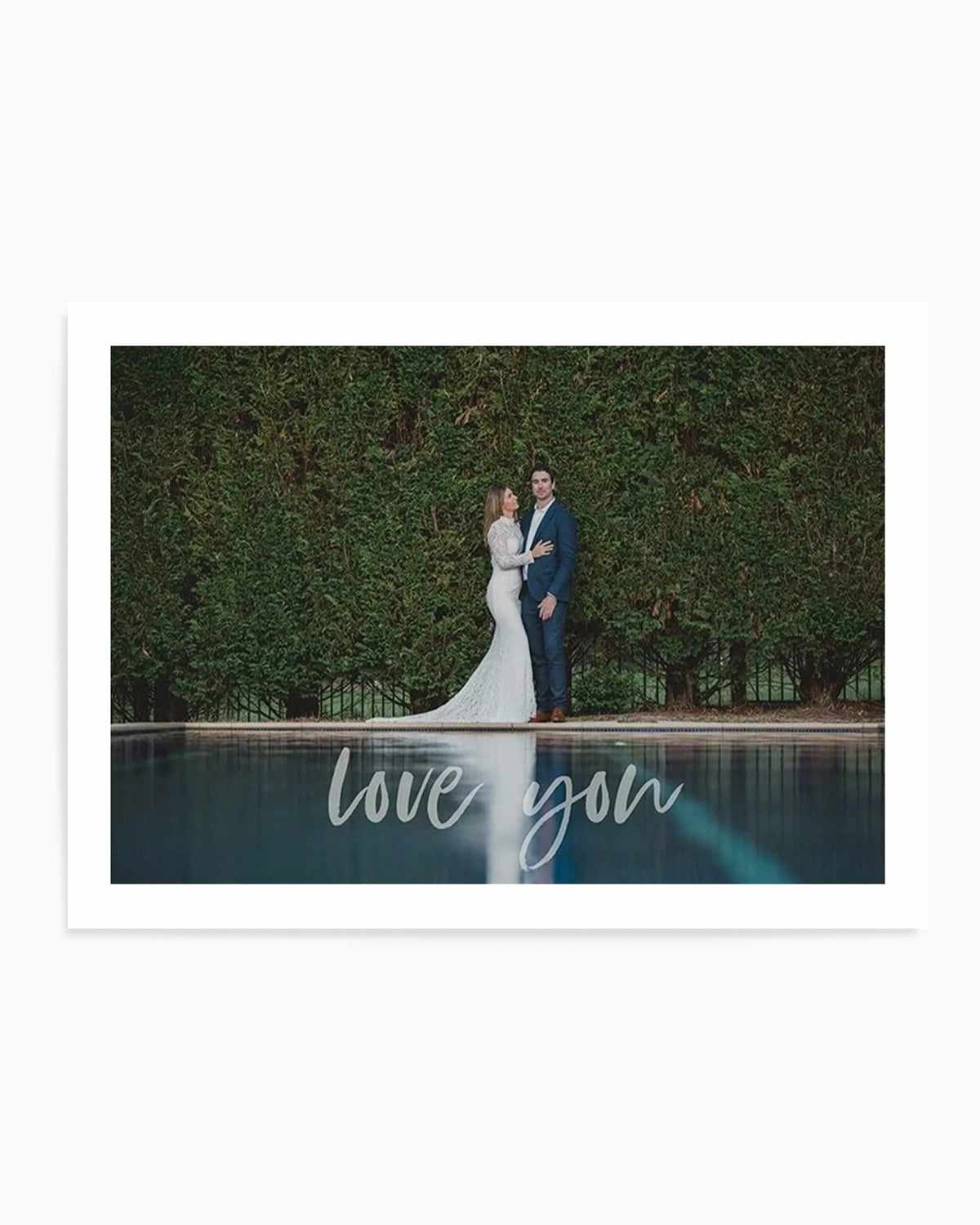 Your Photo & Text Art Print