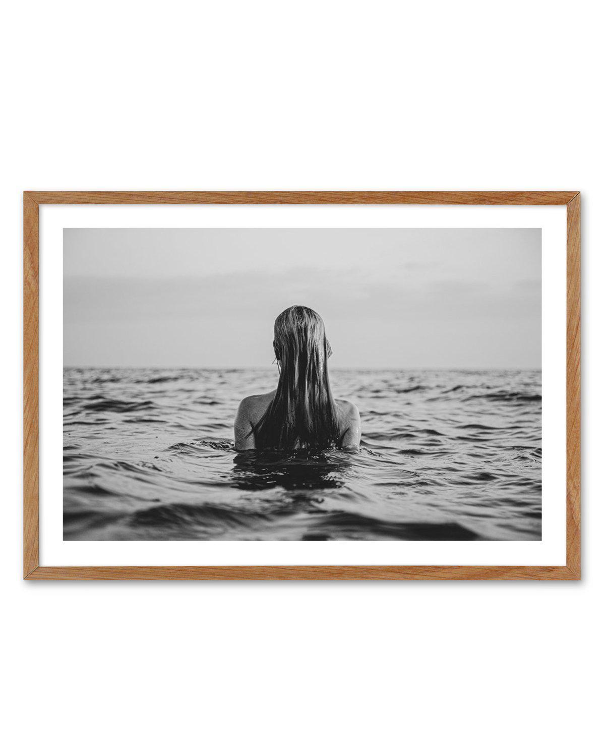 L'Ocean I Art Print