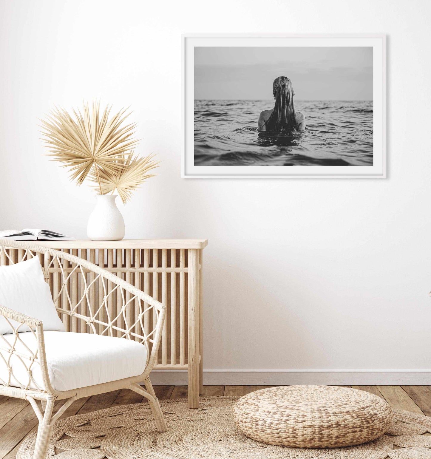 L'Ocean I Art Print