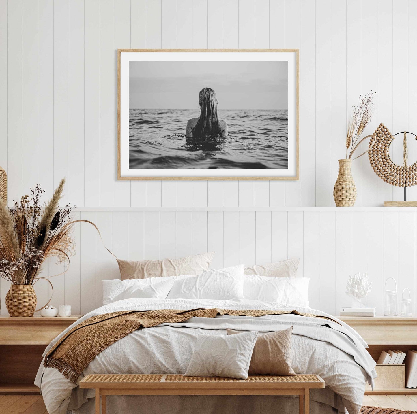 L'Ocean I Art Print