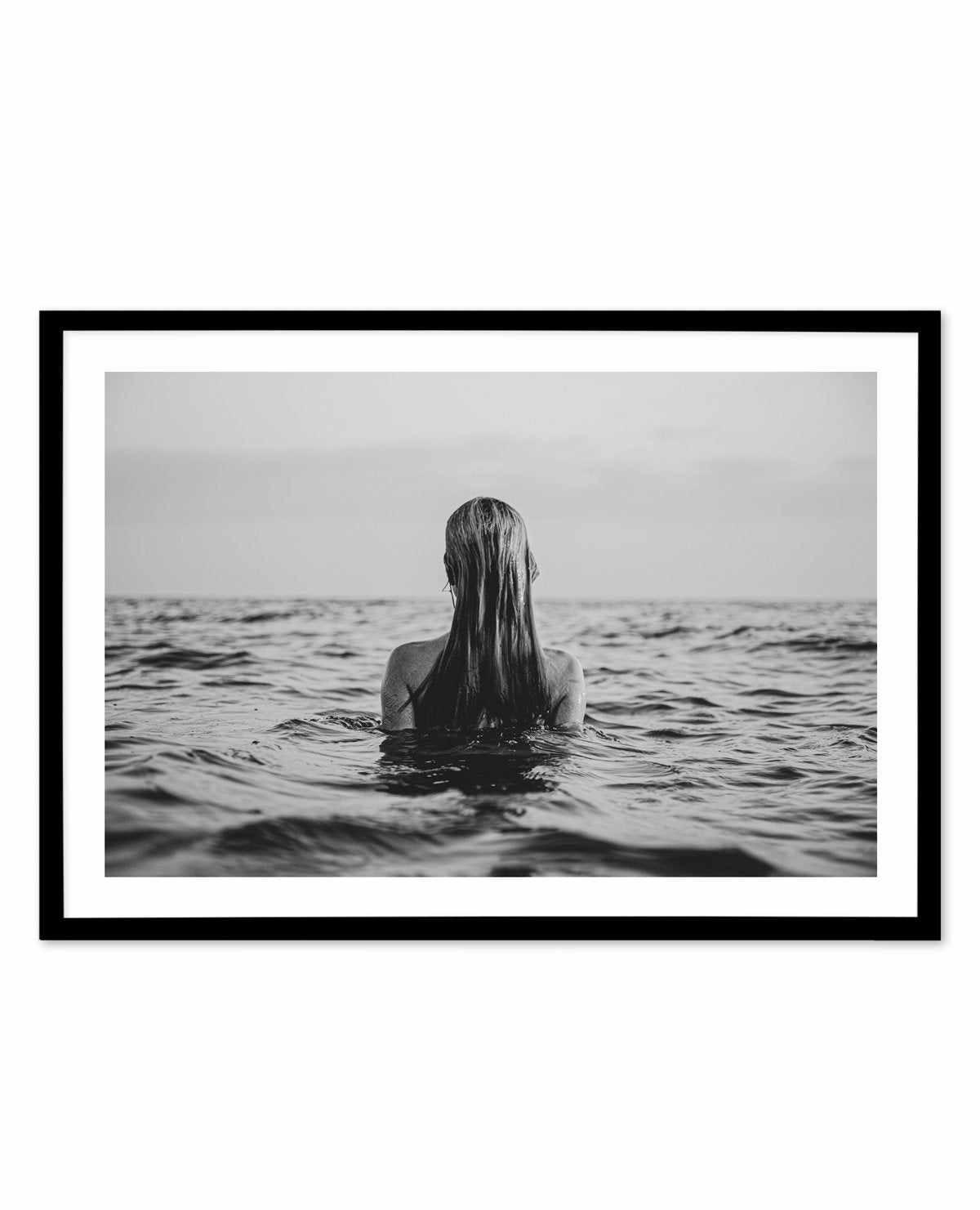 L'Ocean I Art Print