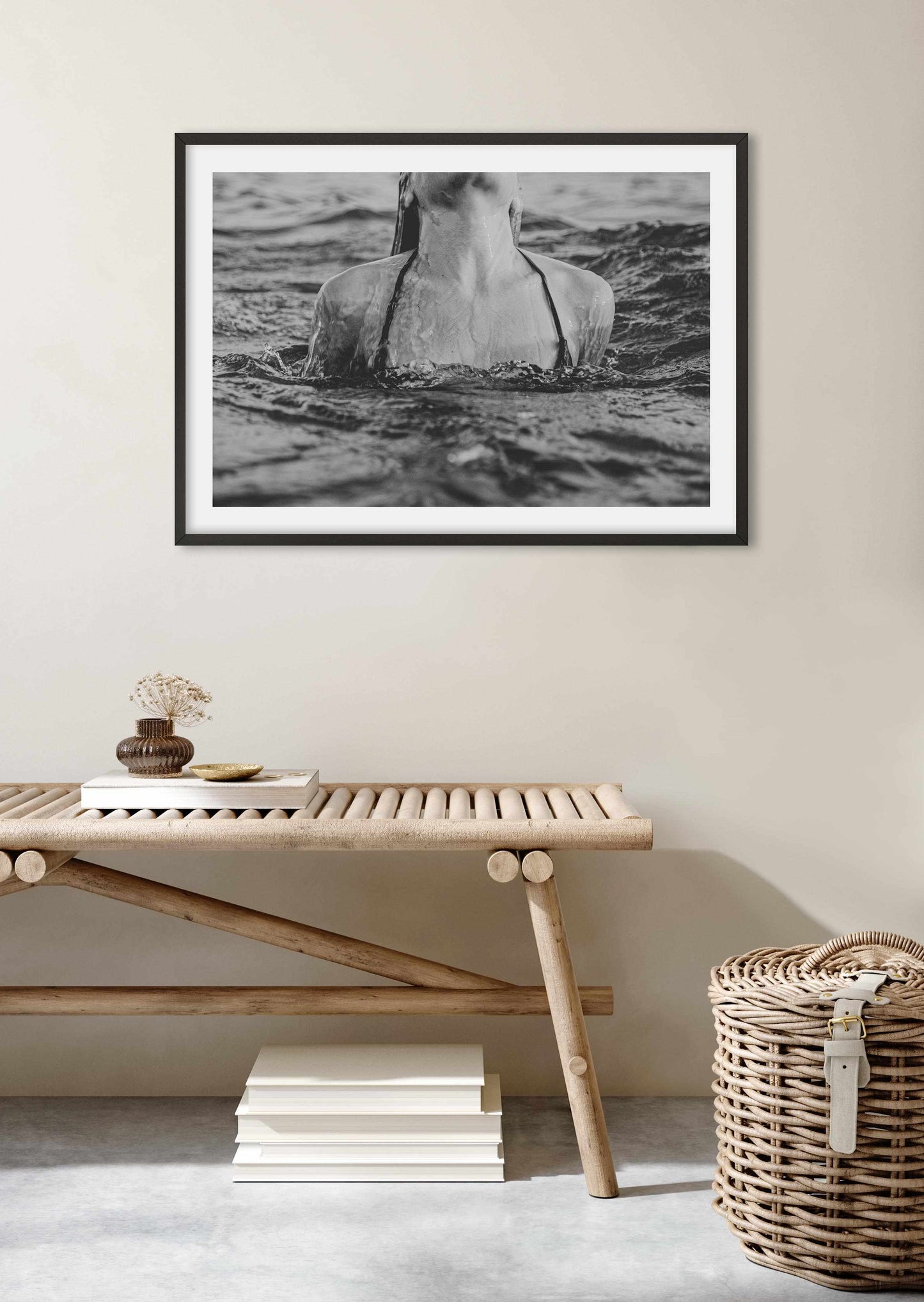 L'Ocean II Art Print