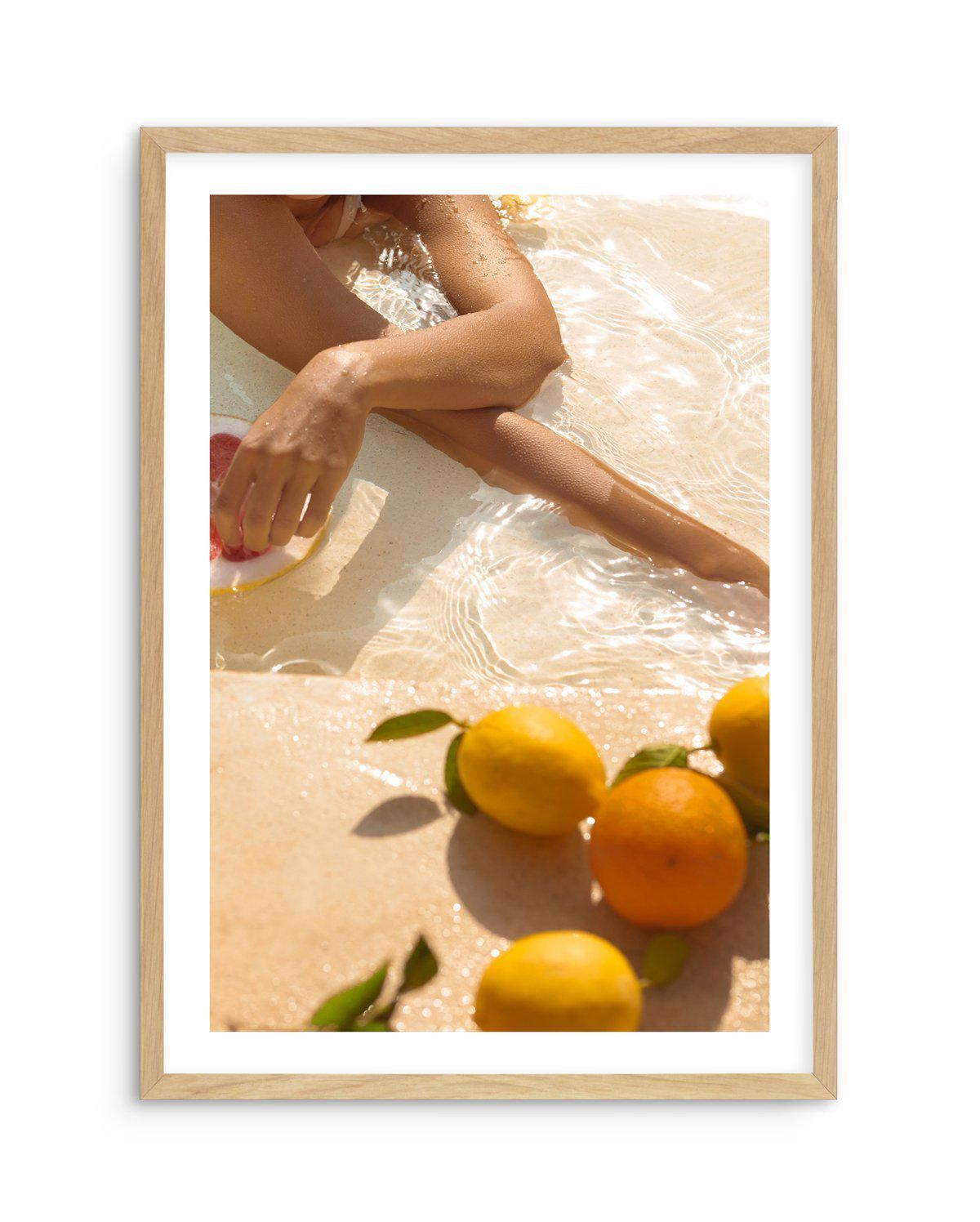 Pool Time II Art Print