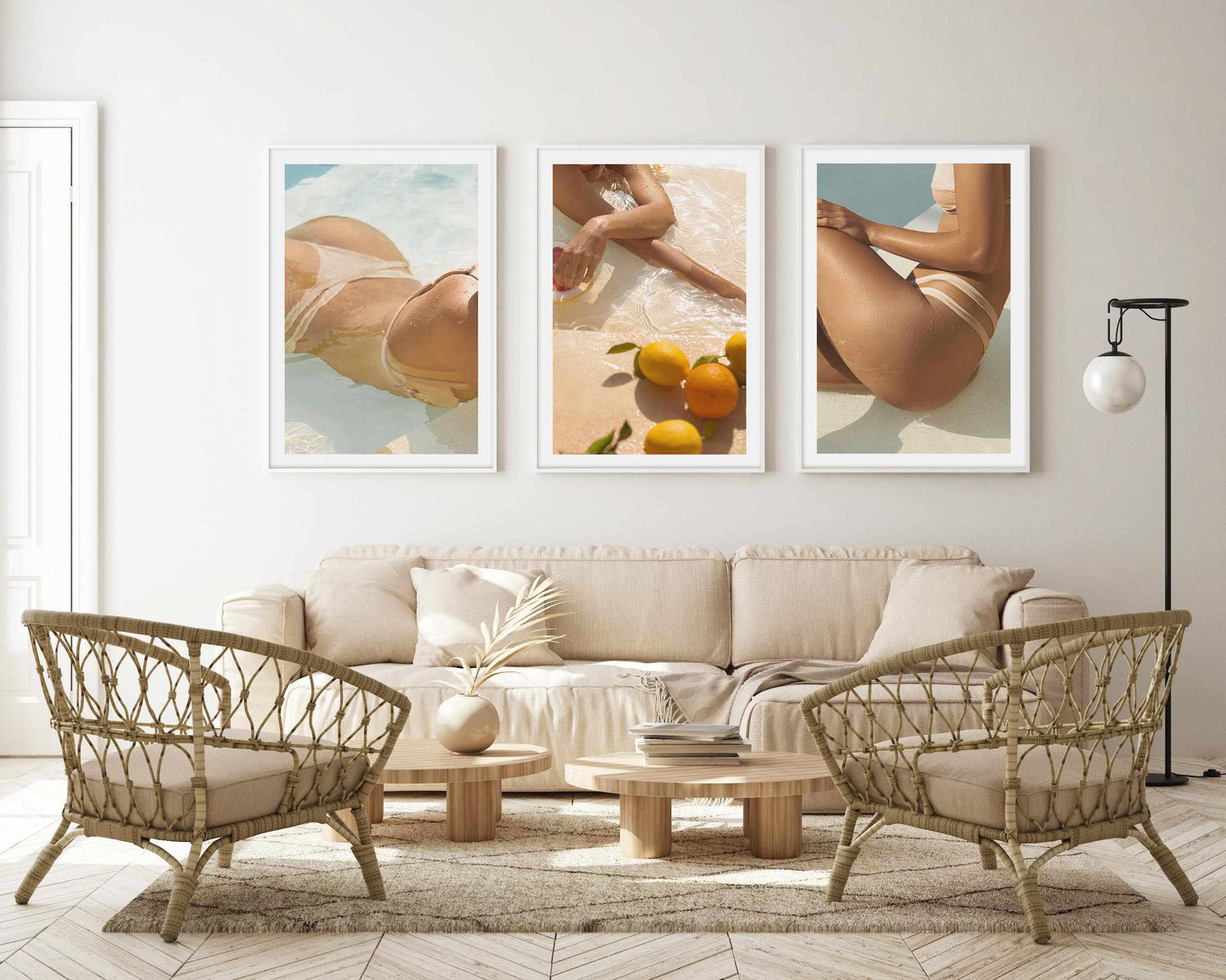 Pool Time III Art Print