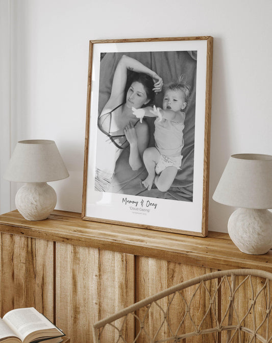 Family Memories | Custom Photo Design Art Print