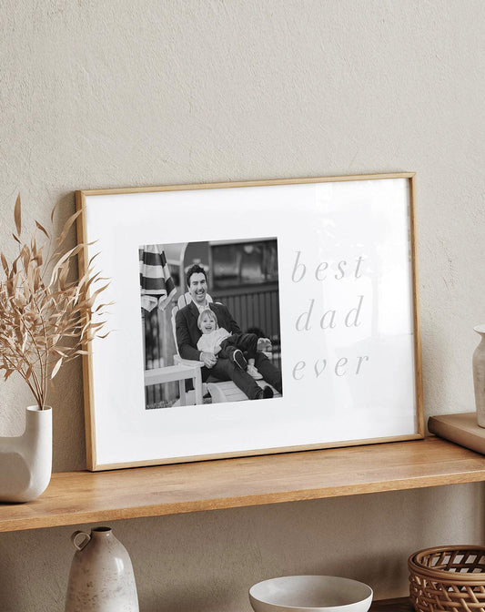 Best Ever | Custom Photo Design Art Print