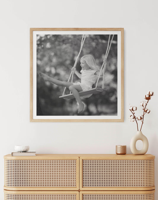 One Moment In A Square Art Print