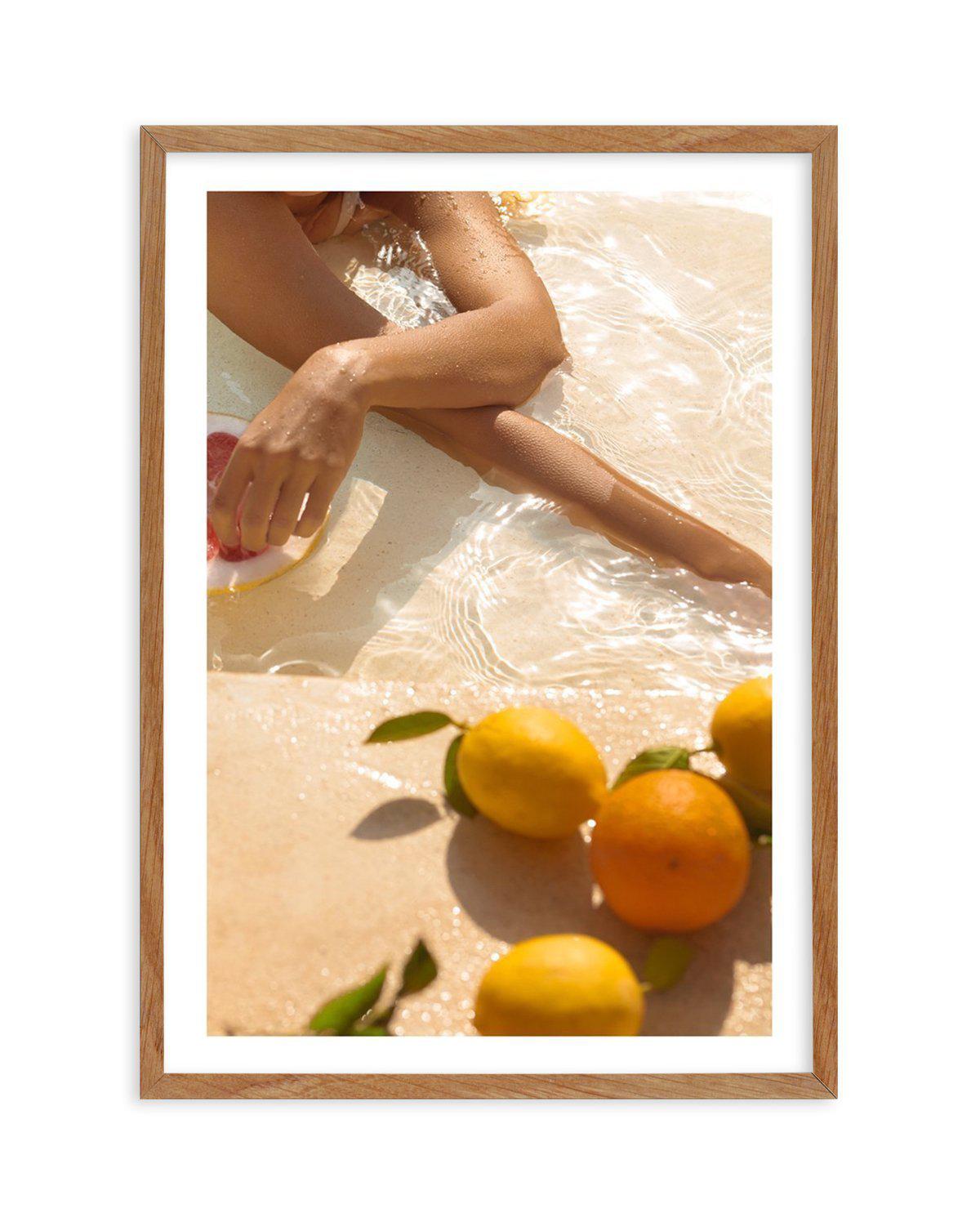 Pool Time II Art Print